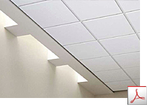 Grid and Acoustical Tile Ceiling Materials